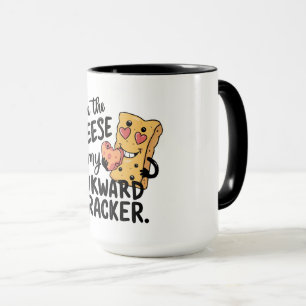 Mug Fromage à Mon Awkward Drôle et mignonne Valentin