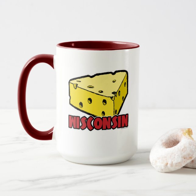 Mug Fromage Wisconsin (Avec donut)