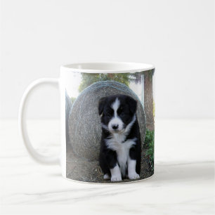 Mug Frontière Collie Puppy Farm Life,