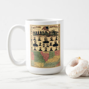 Mug Frontière de guerre civile Portraits militaires 1