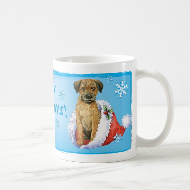 Mug Frontière Terrier heureuse de Howliday (Droite)