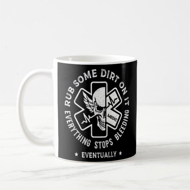 Mug Frotter quelques gouttes dessus EMS EMT Paramedic  (Gauche)