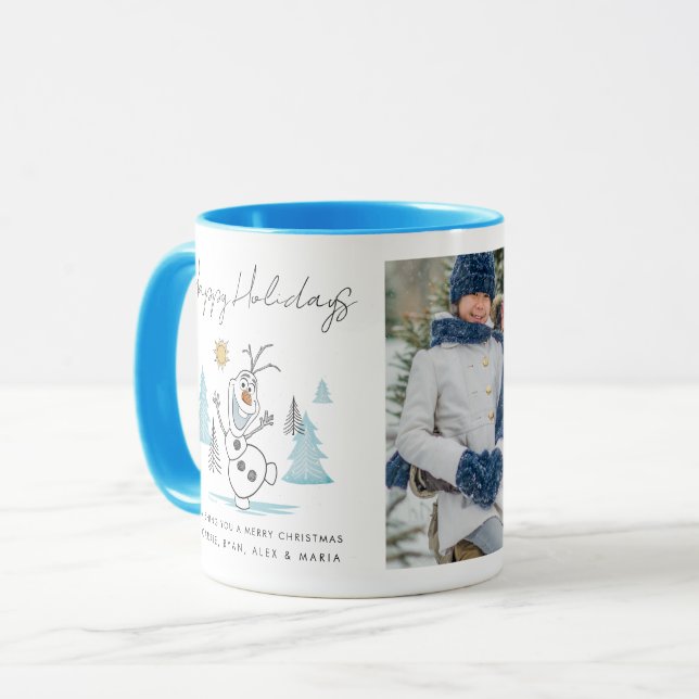 Mug Frozen's Holiday Winter Olaf Photo (Devant gauche)