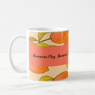 Mug Fruit de citron orange gai