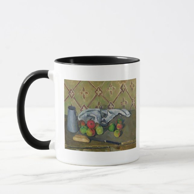 Mug Fruit de Paul Cezanne |, serviette et cruche de (Gauche)
