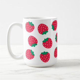 Mug Fruit Rouge mignonne pour fraises LoveMug