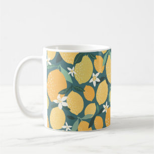 Mug Fruits de citron sans soudure motif