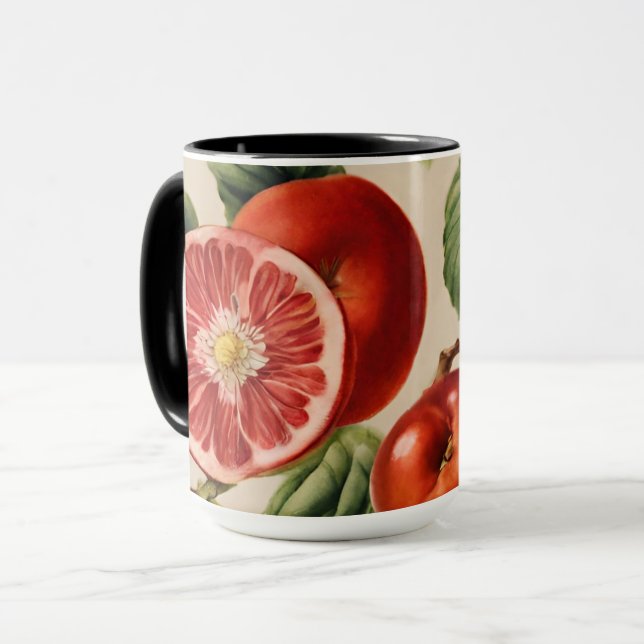 Mug Fruits et Fleurs du Luxe Jardin Italien (Devant gauche)