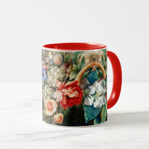 Mug FRUITS, FLEURS, RAISINS, PEACHES Flamands
