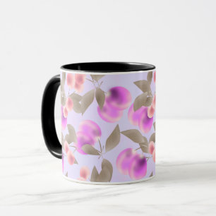 Mug Fruits prune légère sans couture baies violettes c