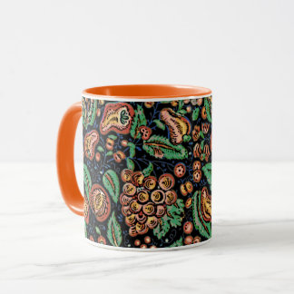 Mug Fruits rustiques et caféine florale