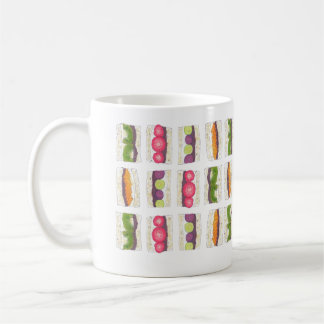 Mug Fruits Sandwiches 