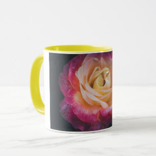 Mug Fuchsia et rose jaune