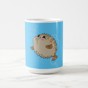 Mug Fugu Sea Life dessin animé