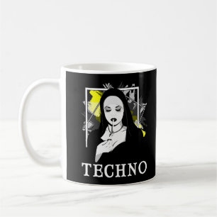 Mug Fumer Techno Nun Religion Électronique Basse Musi
