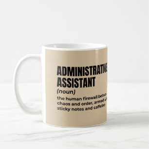 Mug Fun Assistant administratif Définition