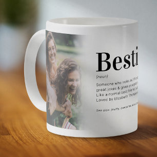 Mug Fun Bestie Définition Meilleur Ami Photo