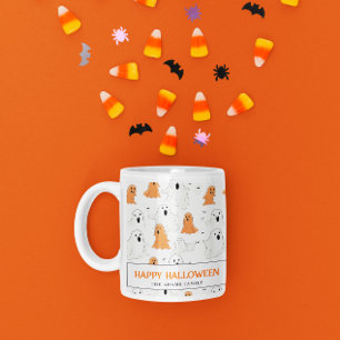 Mug Fun Cartoonish Ghosts Personnalisé Halloween