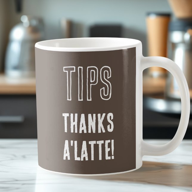 Mug Fun Coffee Shop Conseil Jar (Créateur téléchargé)