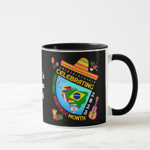 Mug Fun Custom Célébrer HISPANIC HISPANIC HERITAGE MOI