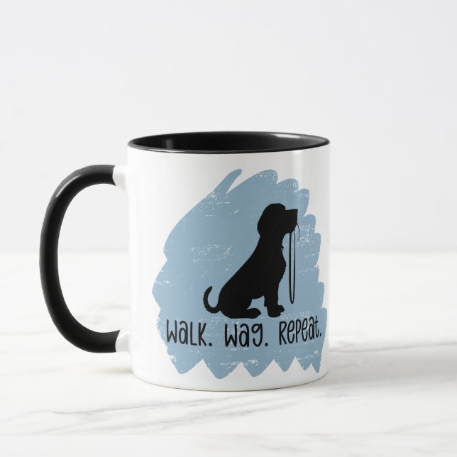 Mug Fun Dog Walker  (Gauche)