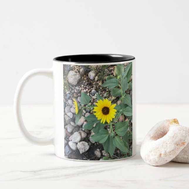 Mug Fun Flowers (Avec donut)