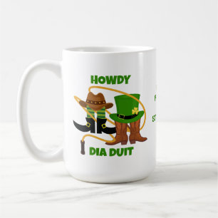 Mug Fun Happy Jour de la Saint Patrick HOWDY DIA DUIT 
