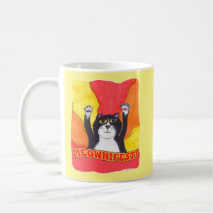 Mug Fun Meownifest Épic Chat Éloge Déclaration