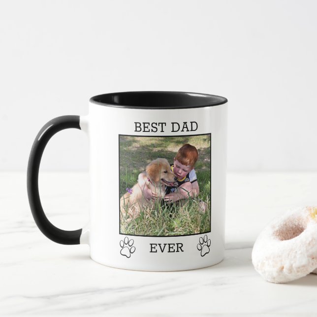 Mug Fun mignon photo Grande mère ou père (Avec donut)