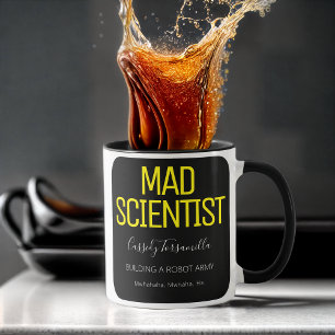 Mug Fun Name Mad Scientist