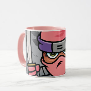 Mug Fun Pink Ninja