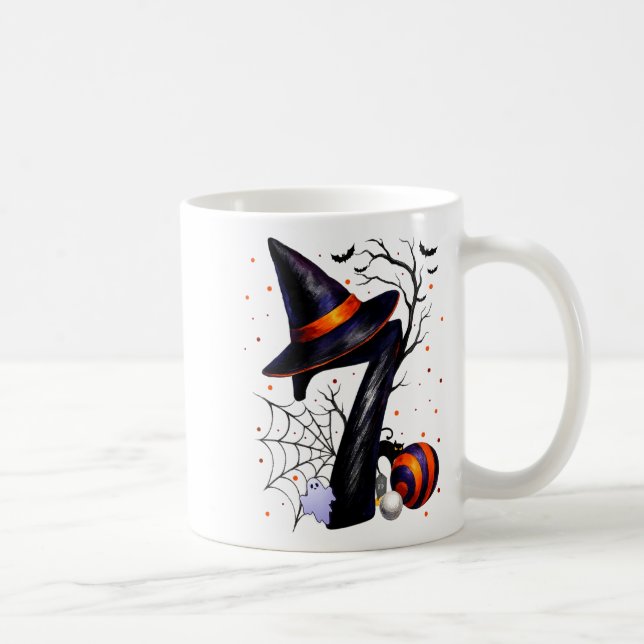 Mug Fun Six Seven 6 7 Meme Design Couples Halloween  (Droite)