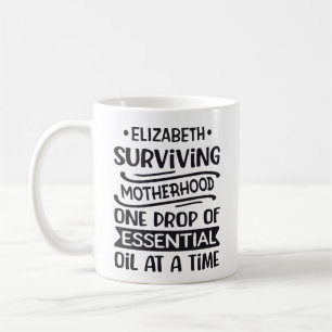 Mug Fun survivant mère mère jour ironique coutume