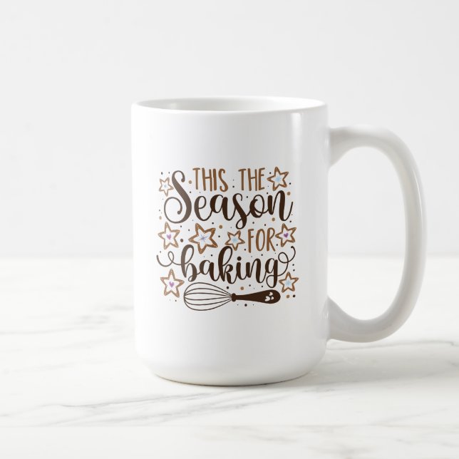 Mug Fun 'Tis Season for Baking Design (Droite)