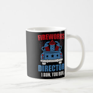 Mug Funky 4 juillet Fireworks Directeur Je Vous Exécut