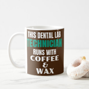Mug Funky Dental Lab Technicien Café Et Cire