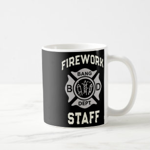 Mug Funky Firework Personnel 4 juillet Team Safety Dir