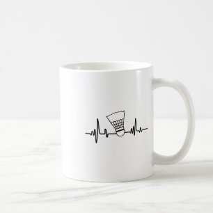 Mug Funky Heartbeat Volant de badminton Sports