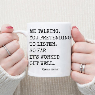 Mug Funny 10e anniversaire pour le café du mari