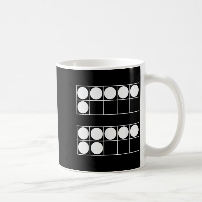 Mug Funny 6 7 Number Math Teachers Students Six Seven  (Droite)