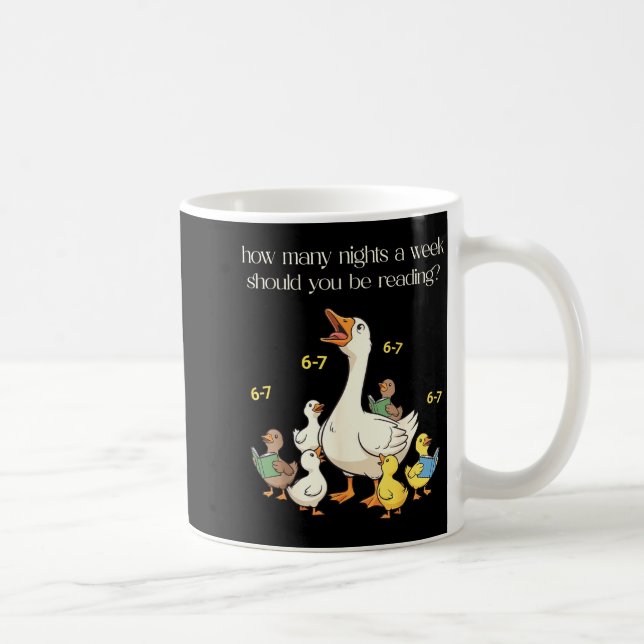 Mug Funny 6 7 Six Seven Reading For Teacher Kids Book  (Droite)