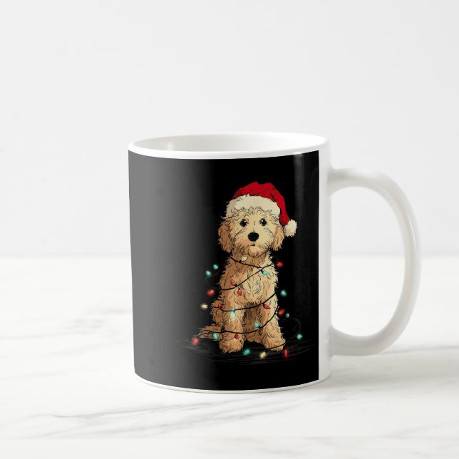 Mug Funny Ao Christmas Graphics Dog Lights Lover  (Droite)