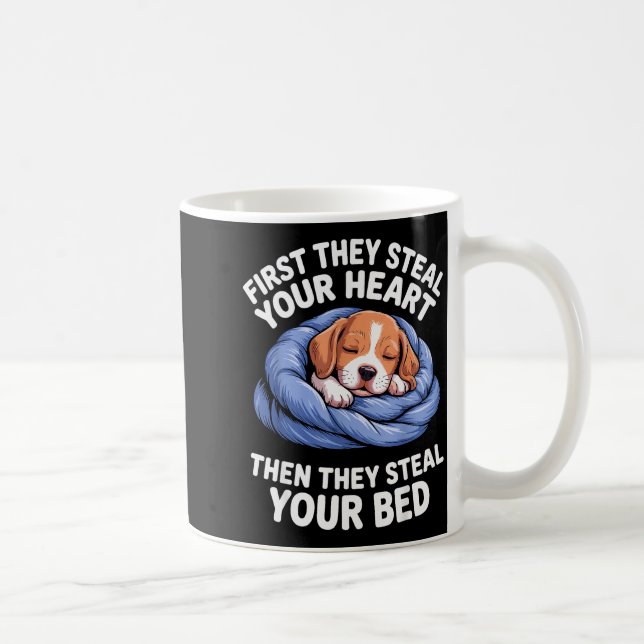 Mug Funny Beagle Design For Men Women Hound Beagle Dog (Droite)