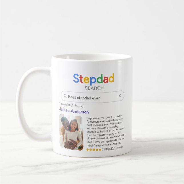 Mug Funny Best Stepdad Ever Search Result With Photo (Gauche)