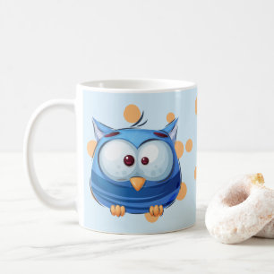 Mug Funny Bird Collection - Bleu