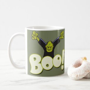 Mug Funny BOO Frankenstein Monster Halloween