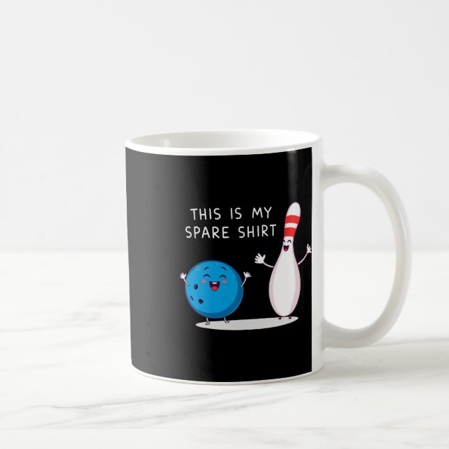 Mug Funny Bowling Cute Bowling Ll And Pin This Is My S (Droite)