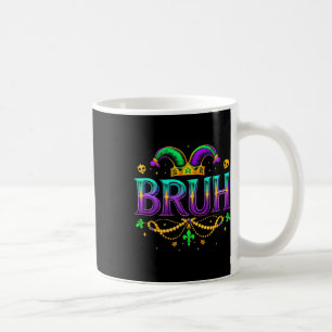 Mug Funny Bruh Mardi Gras Appareils Garçons Enfants Ma