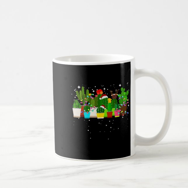 Mug Funny Cactus Christmas Tree  (Droite)