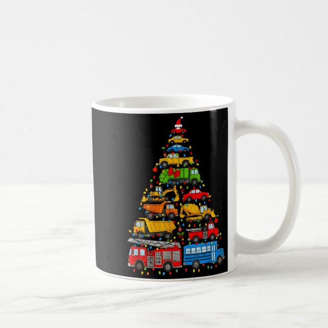 Mug Funny Car Christmas Tree Xmas Light Boys Kids Todd (Droite)